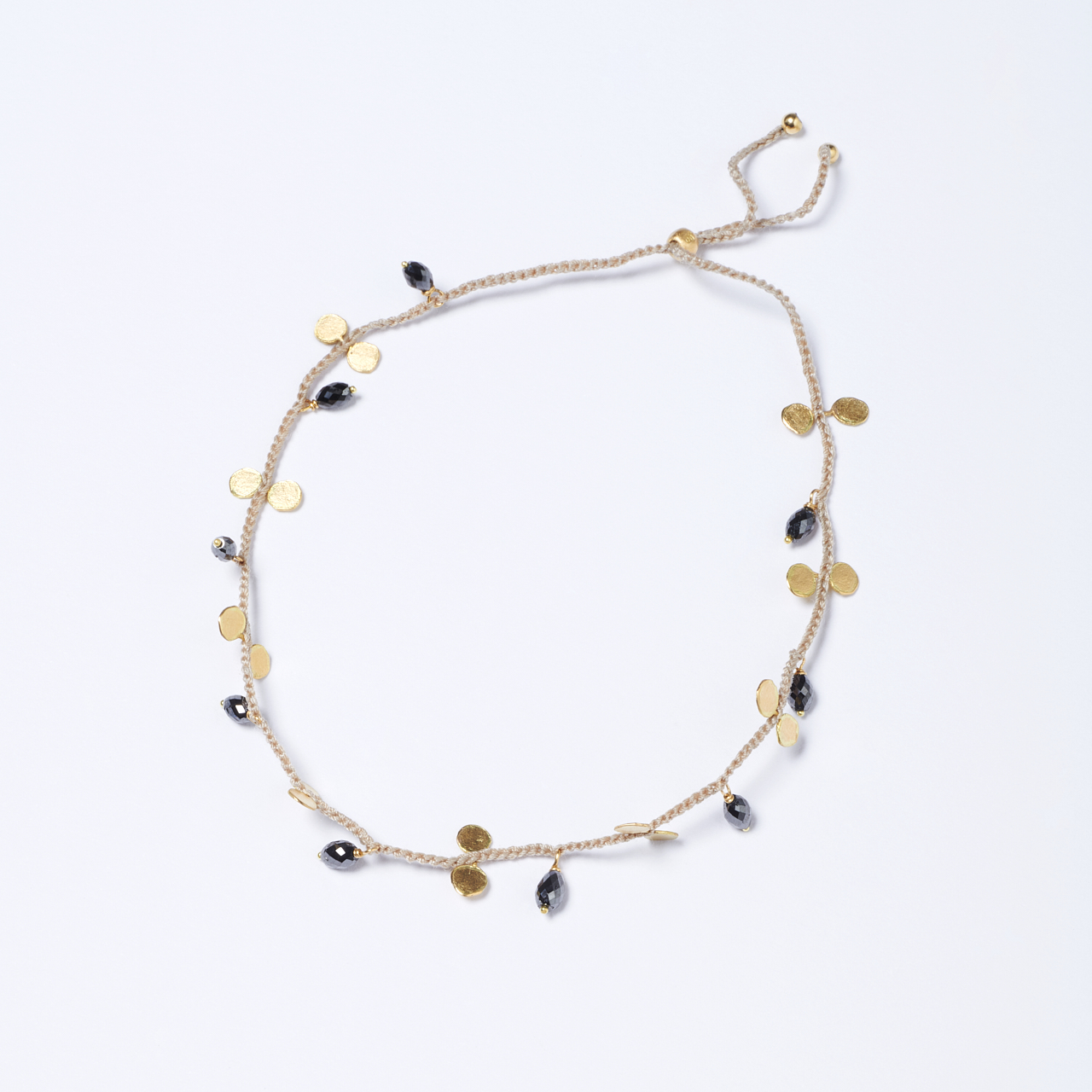 Flügerl Armband mit schwarzen Diamanten