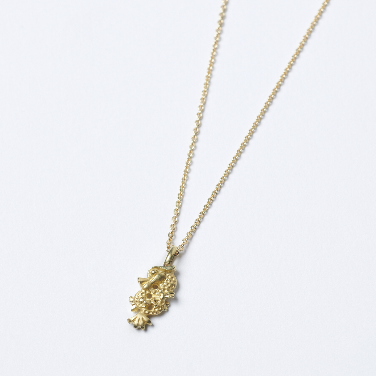 Goldkette mit Drachen Anhänger