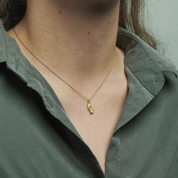 Goldkette mit Drachen Anhänger – Bild 2