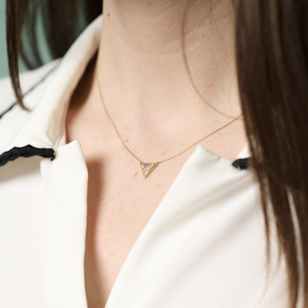 Kette "Dreieckdiamant" – Bild 2
