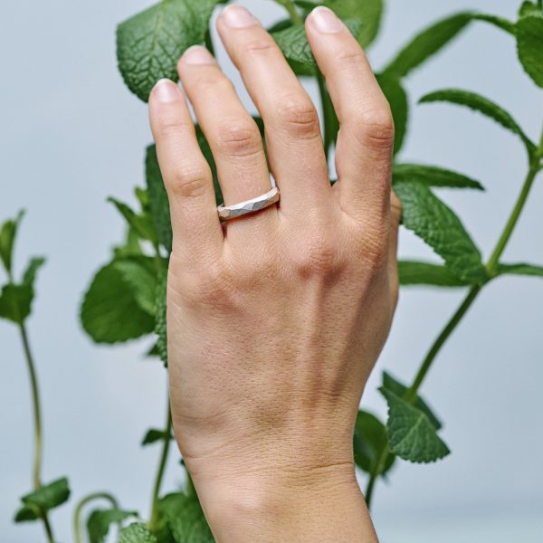 Ring "Facets" in Silber – Bild 2
