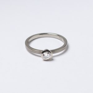 Brillantring zart