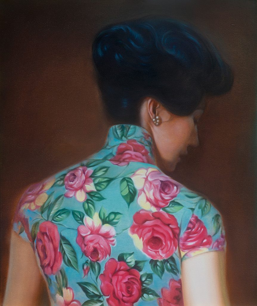 Zhenya Li, In the Mood for Love 50 × 60 cm Öl auf Leinwand Zhenya Li, In the Mood for Love 50 × 60 cm Öl auf Leinwand