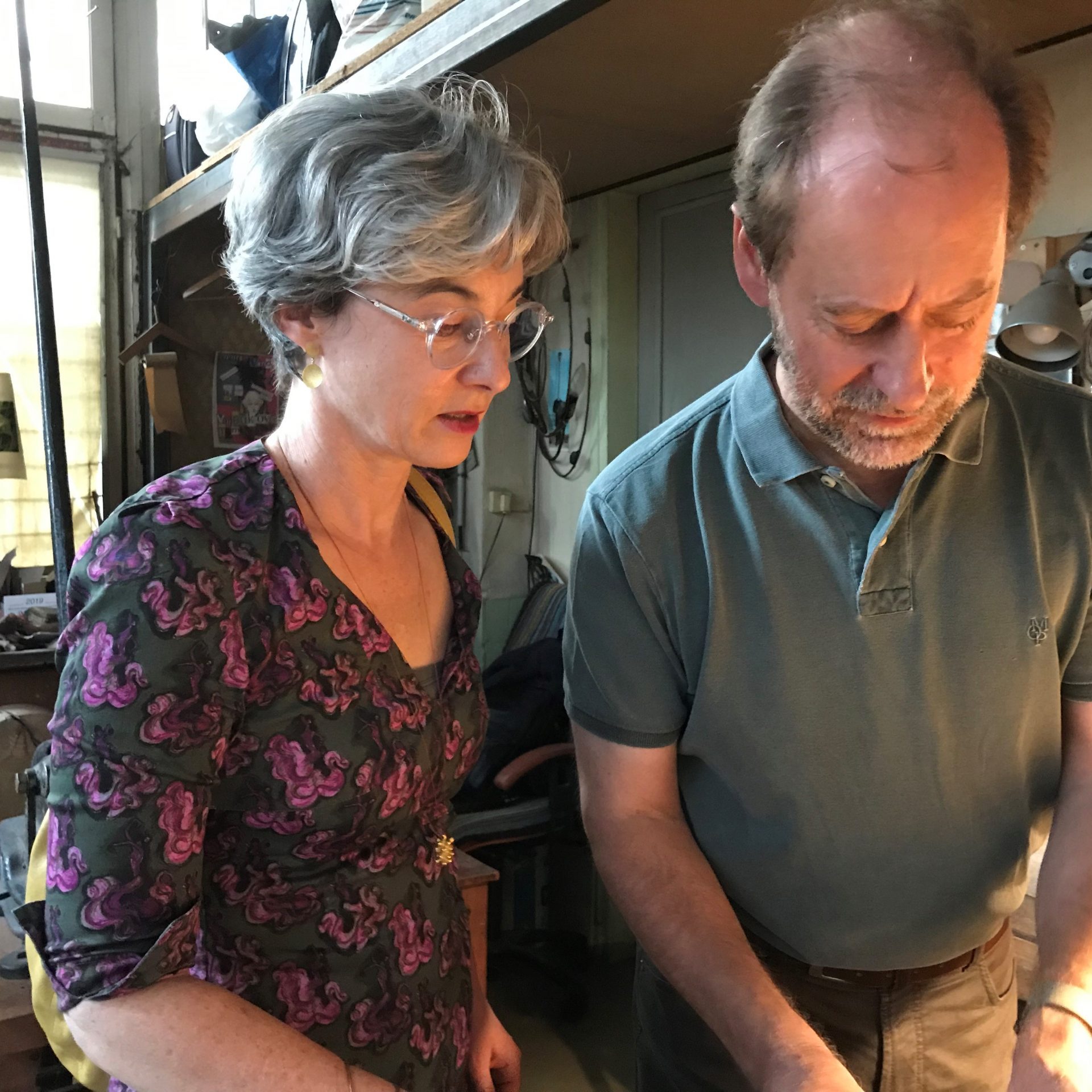 Besuch im Goldschmiedeatelier von Martin Spreng in Paris
