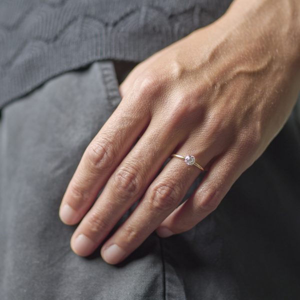 Diamantring Krappenfassung – Bild 2