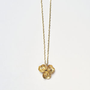Dreier Knöspchen Goldkette
