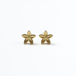 Gold Ohrstecker Sternblümchen