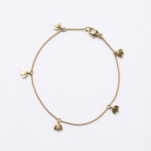 Goldenes Armband Tulpe