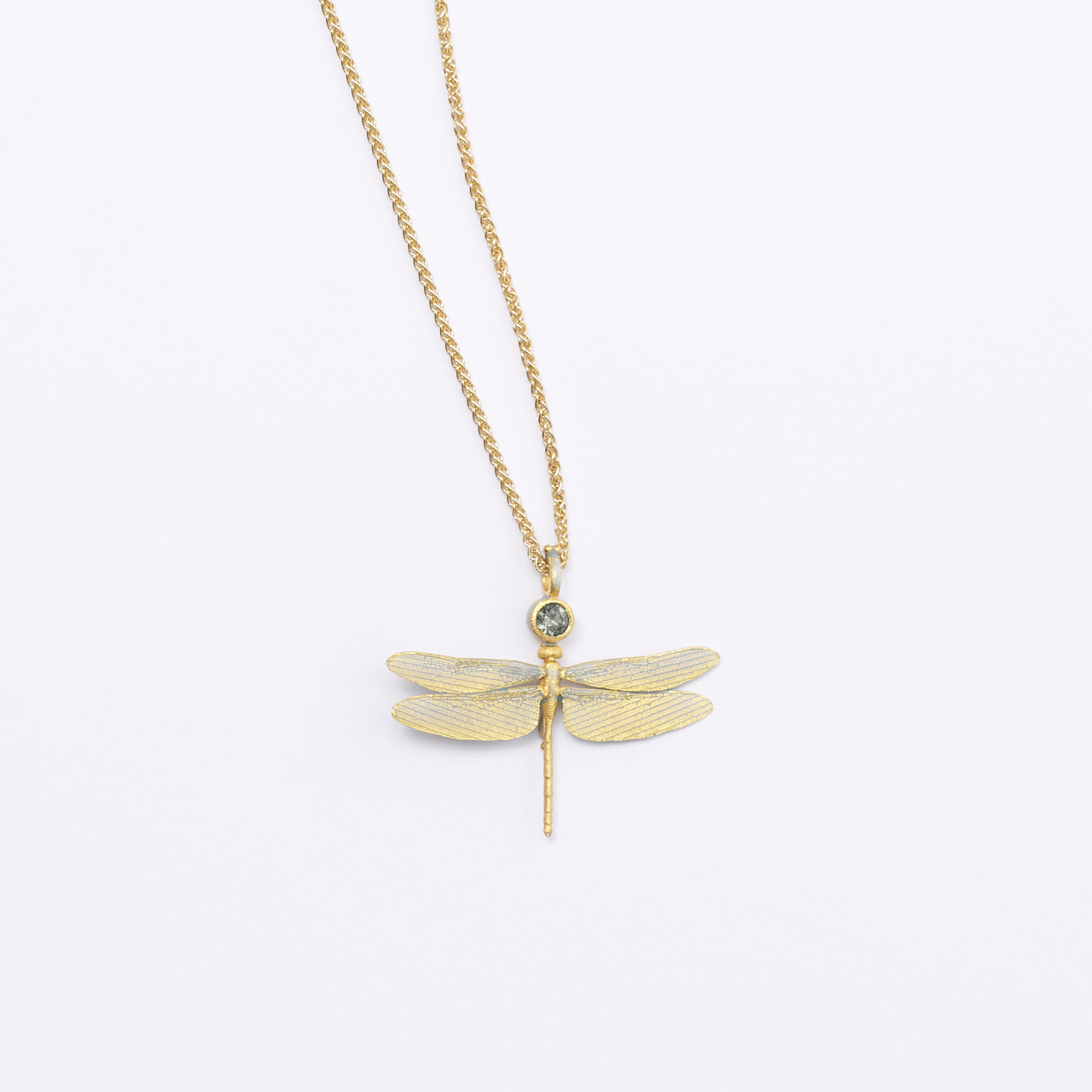 Emailliert Libelle an Kette