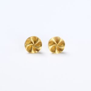 Ohrstecker Spirale aus 900 Gold