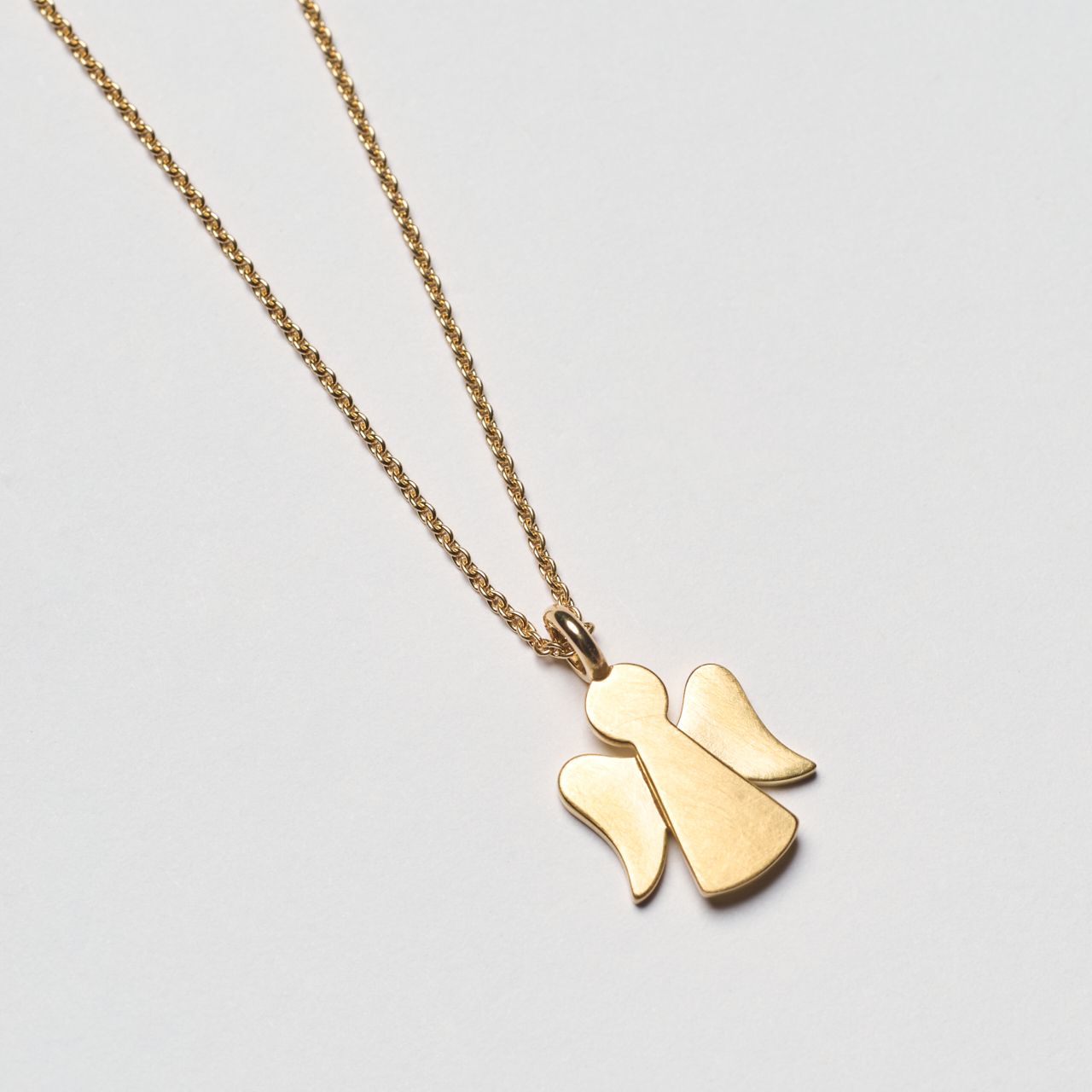 Schutzengel II Kette in Gold