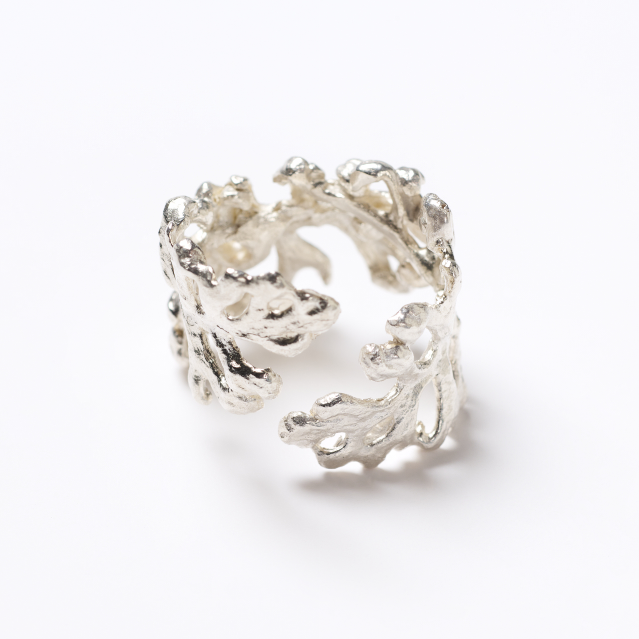 Silberner Ring Moonlight Shadow